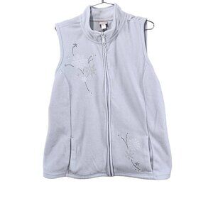 💎063 Holiday Editions Full Zip Up Fleece Holiday Vest